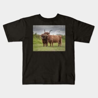 Highland Cows Kids T-Shirt